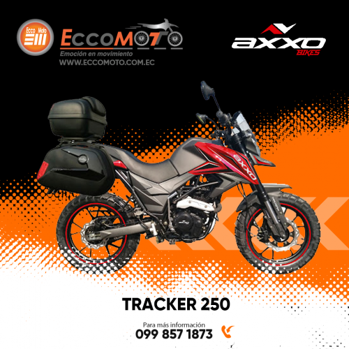 AXXO BIKES TRACKER 250 – Eccomoto - Emoción en Movimiento